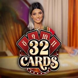 Official Live Casino logo: 32 Cards by Ezugi at Safe Casino