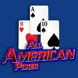 All American Poker slot visual from RTG (Reel Time Gaming) available on safecasinogr.gr