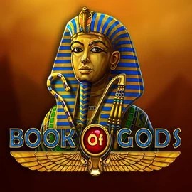 Official Slots logo: Book of Gods by BF Games at Safe Casino