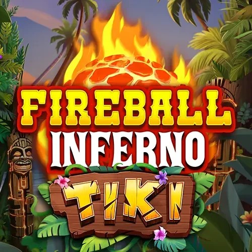 Fireball Inferno Tiki slot icon by NetEnt, available at Safe Casino