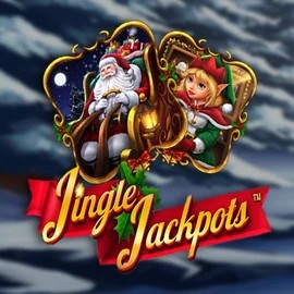 Jingle Jackpots slot visual from Dragon Gaming available on safecasinogr.gr