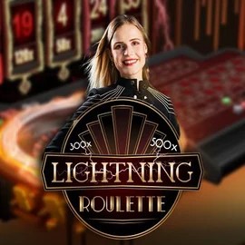 Lightning Roulette by Evolution, showcased at safecasinogr.gr – game logo