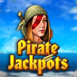 Pirate Jackpots logo by Belatra Games at Safe Casino