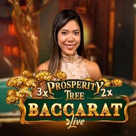 Prosperity Tree Baccarat slot logo by Evolution at Safe Casino