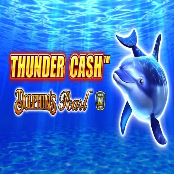 Thunder Cash Dolphins Pearl logo by Novomatic Safe Casino